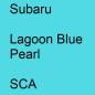 Preview: Subaru, Lagoon Blue Pearl, SCA.